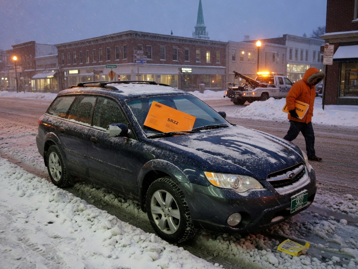 How Vermont Winters Affect SR22 Policy Needs In Burlington
